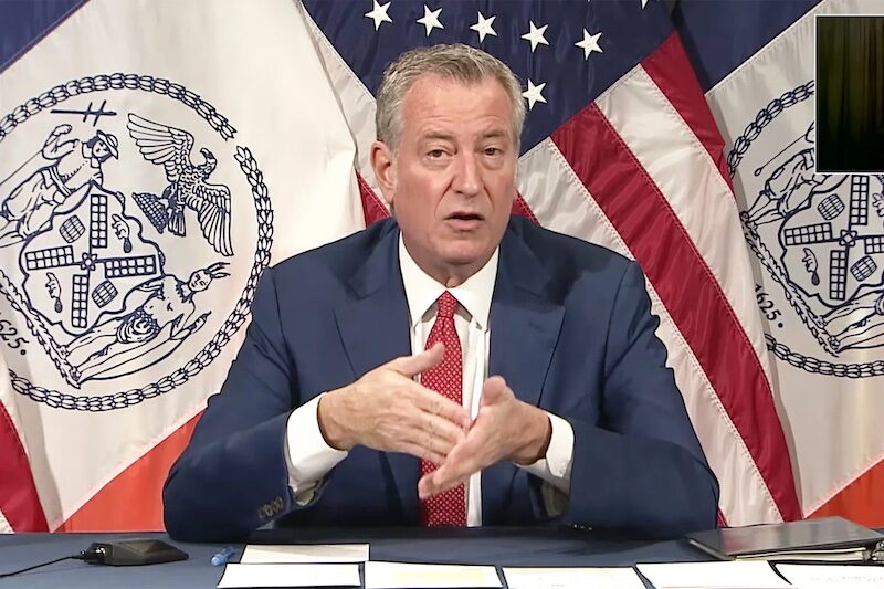Mayor Bill de Blasio