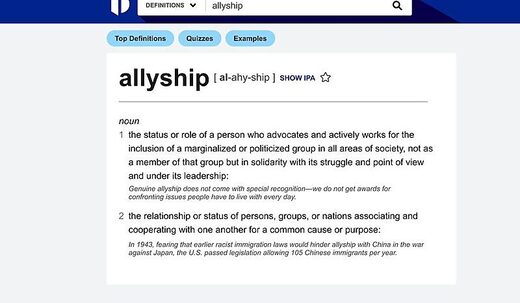 ally word of the year 2021