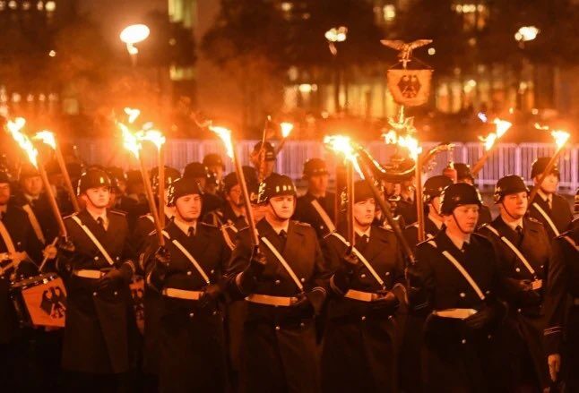 merkel torches military