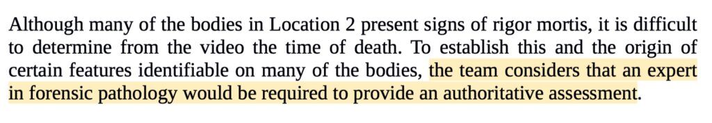 Click to enlarge censored passage OPCW douma report