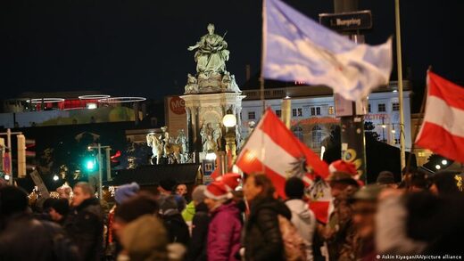 Austria's vaccine mandate protests
