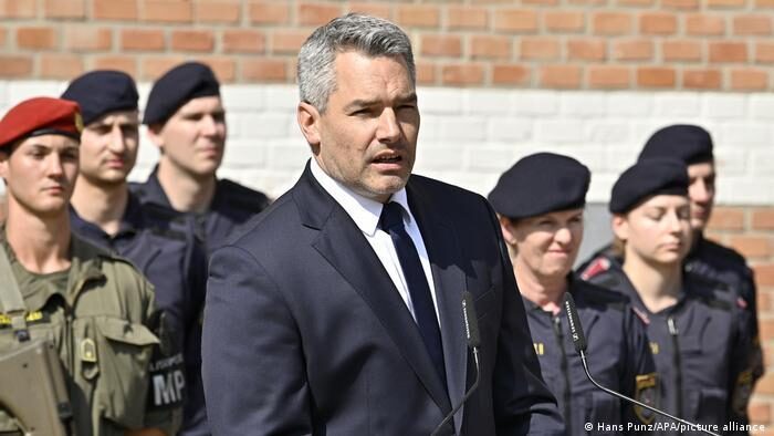 Click to enlarge Interior Minister, Karl Nehammer