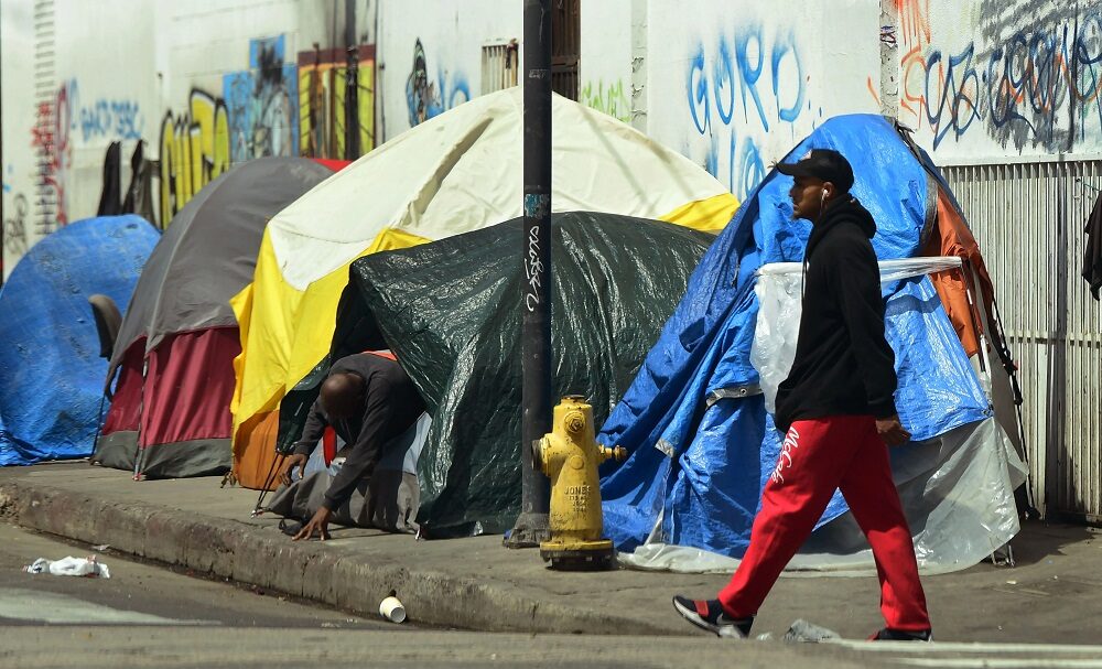 tent city