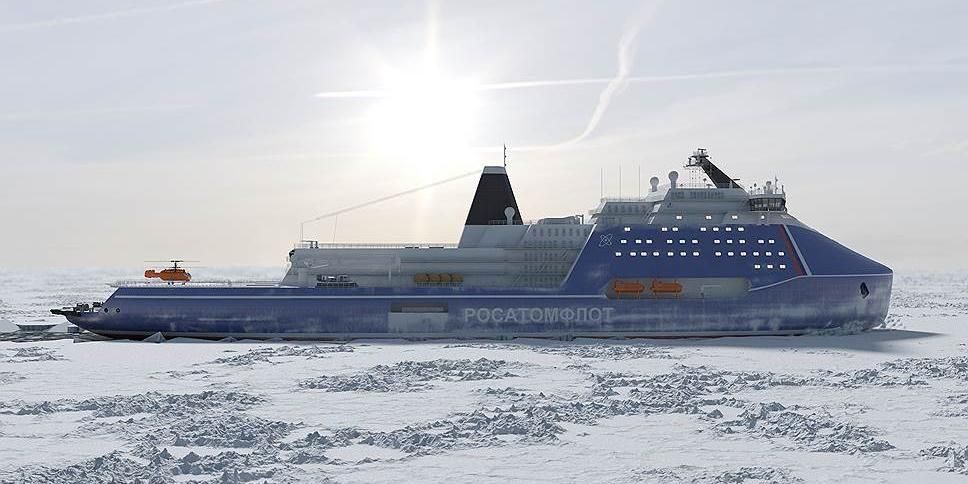 Russian icebreaker