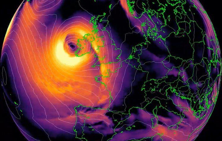 Storm barra britain double bomb cyclone