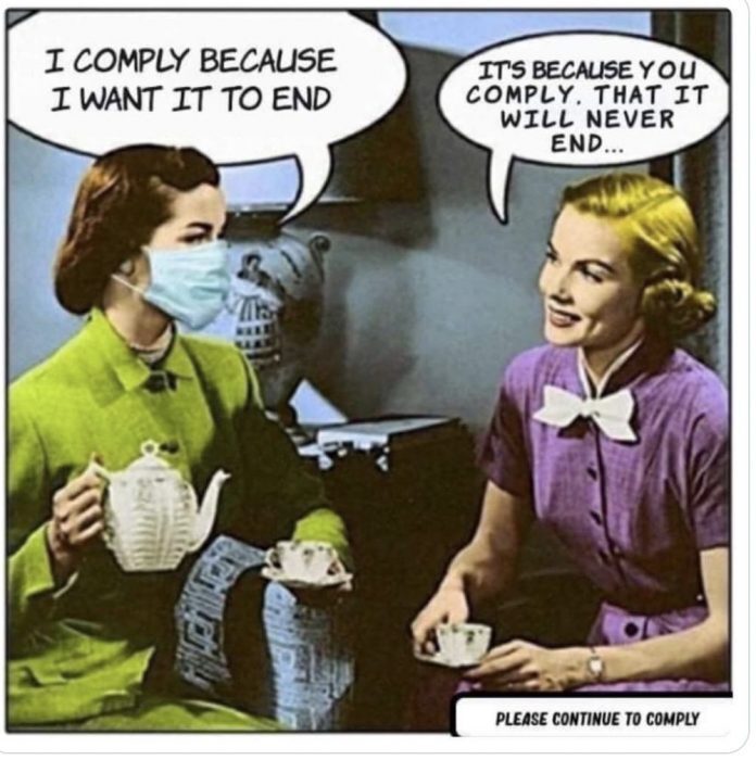 Click to enlarge Comply or Else