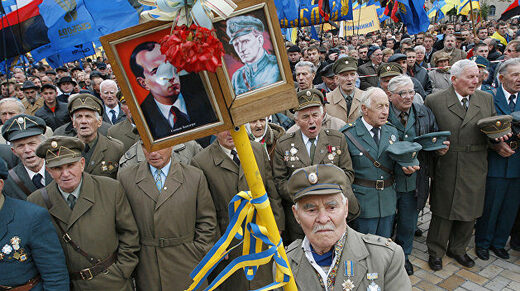 Ukraine Insurgent army parade