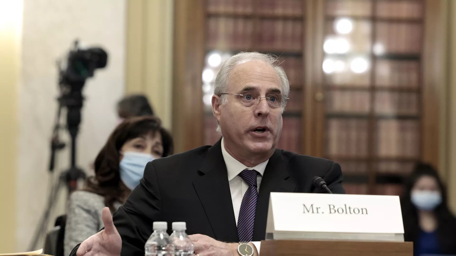 Click to enlarge Inspector General of the U.S. Capitol Police Michael Bolton