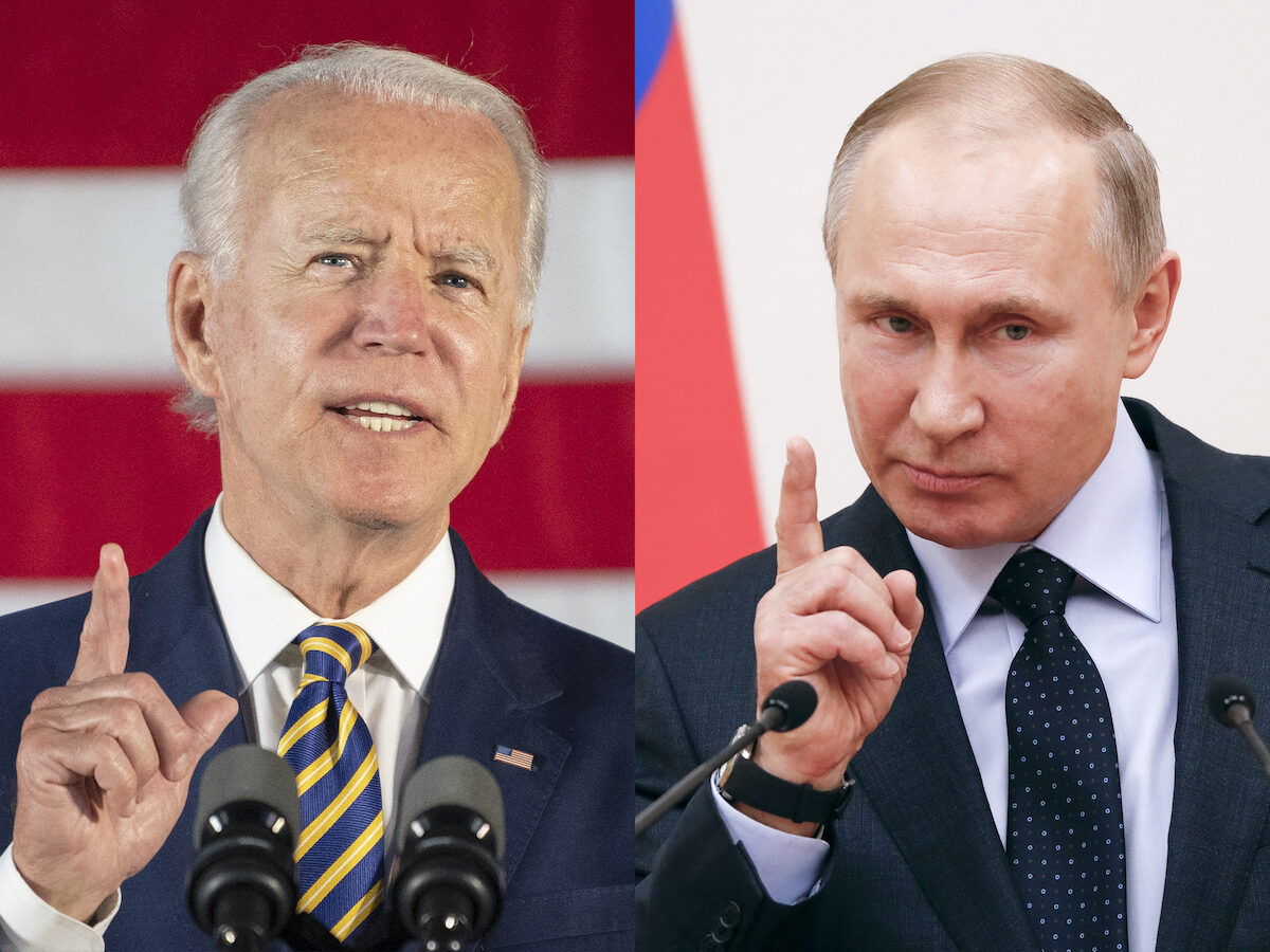 Click to enlarge US President Joe Biden has spelled out his approach to Russia and its leader Vladimir Putin
