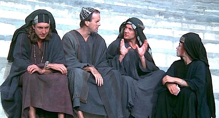 Click to enlarge Life of Brian scene
