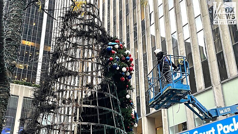 Click to enlarge burned Fox christmas tree