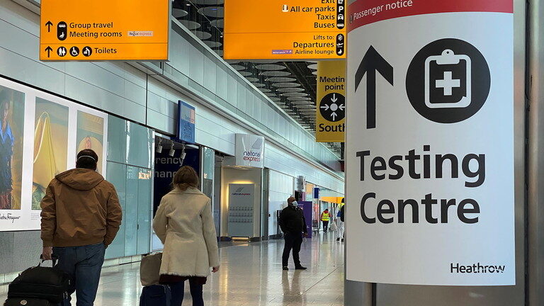 lockdown covid travel airport