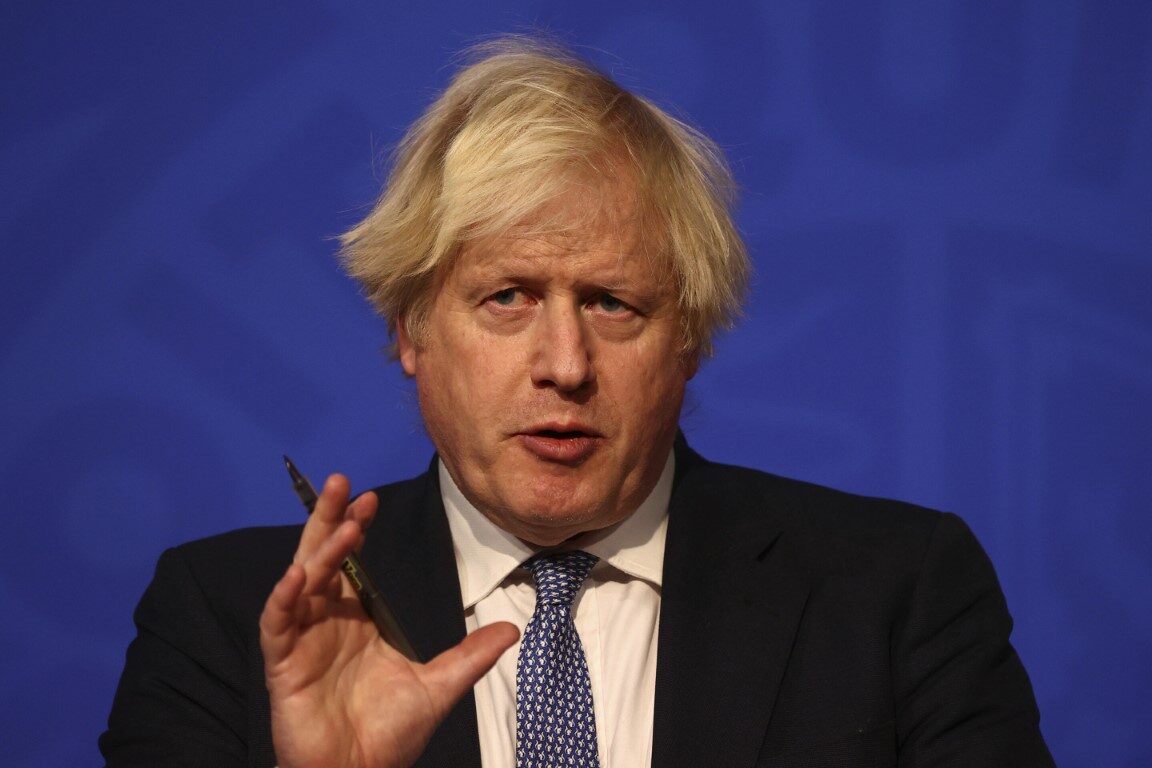 boris johnson omicron