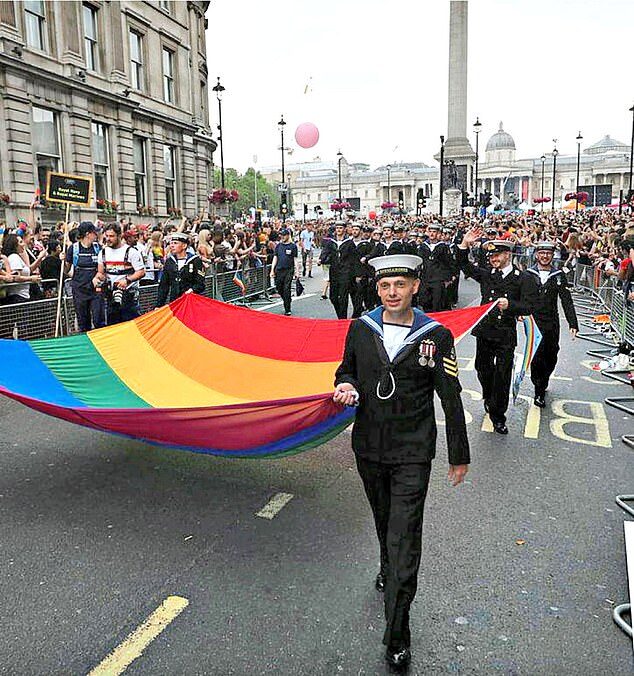 Click to enlarge UK navy pride