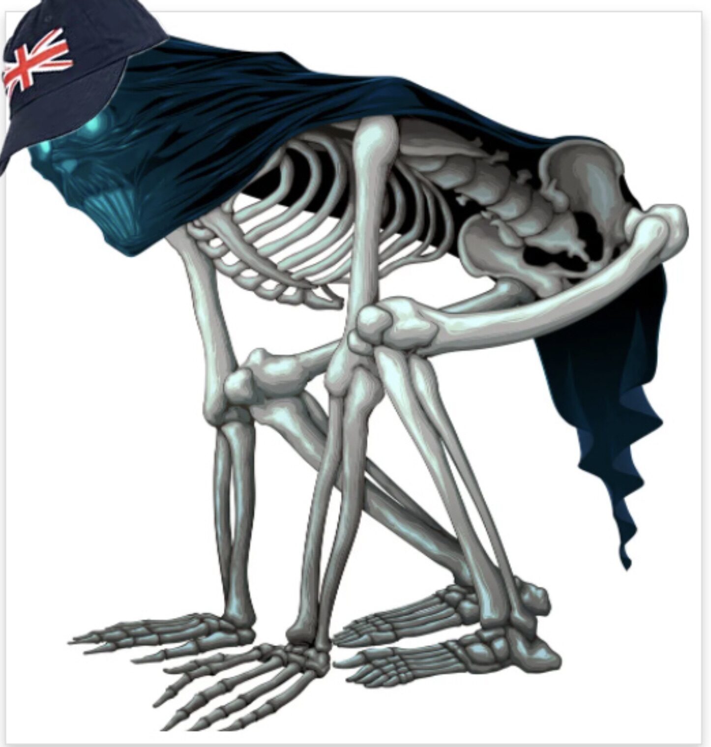 Страдающий скелет