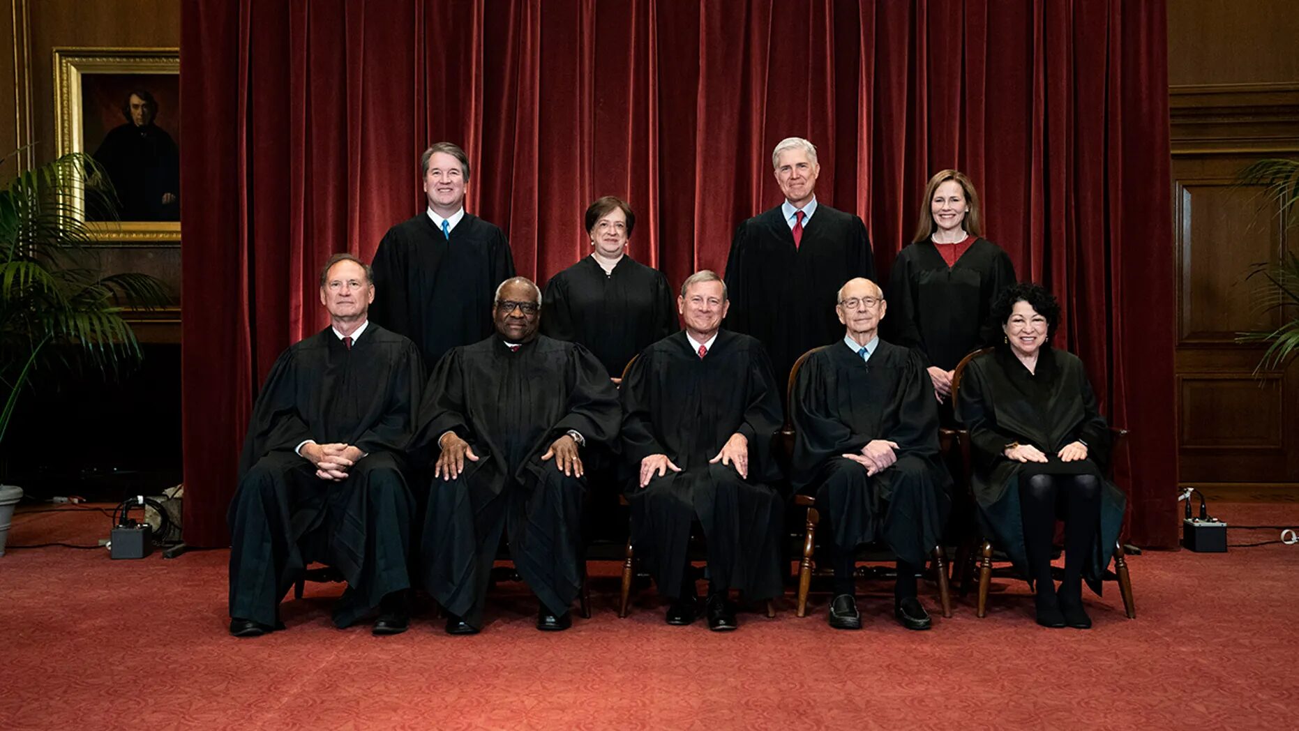 Click to enlarge supreme court justices