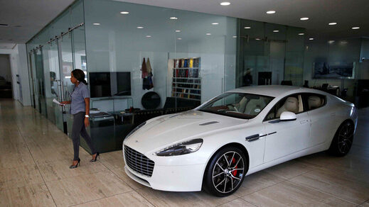 Click to enlarge Aston Martin sports car