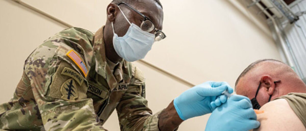 Click to enlarge Army vaccine