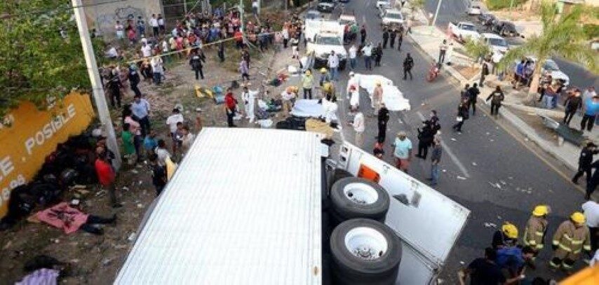 Mexico migrant crash