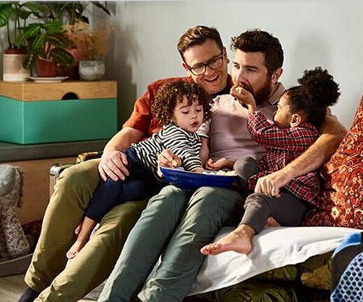 Click to enlarge woke family
