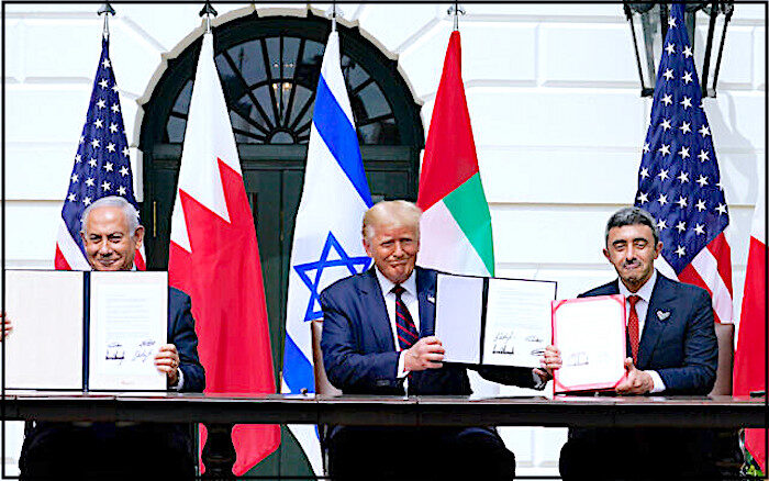 Click to enlarge Neti,Donald,bin-Zayed al-Nahyan