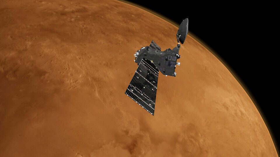Click to enlarge Trace Gas Orbiter