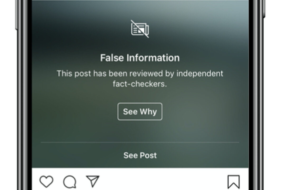 facebook false information