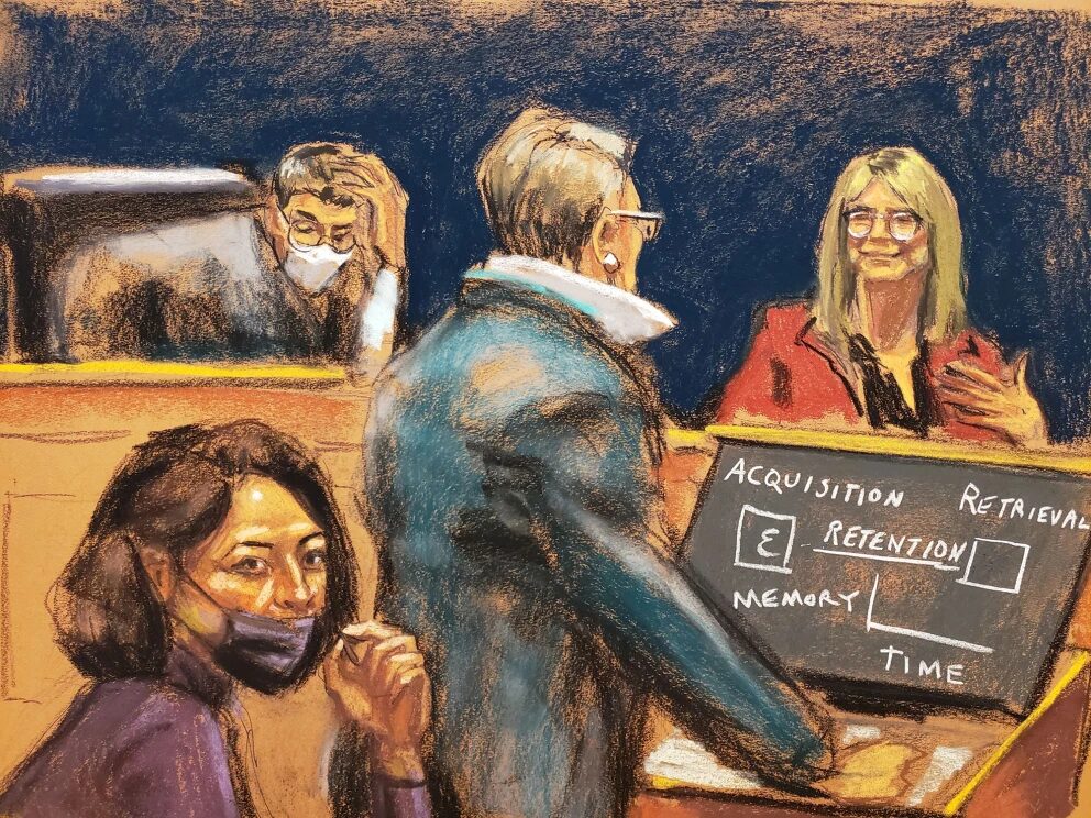 maxwell trial loftus