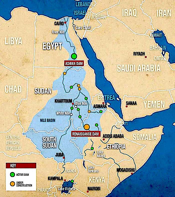 Dam map
