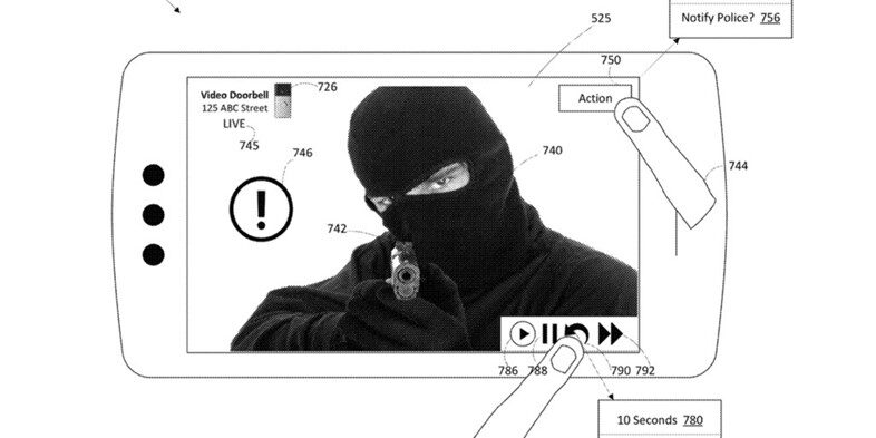 Click to enlarge Amazon Ring’s mock-up storyboard 1