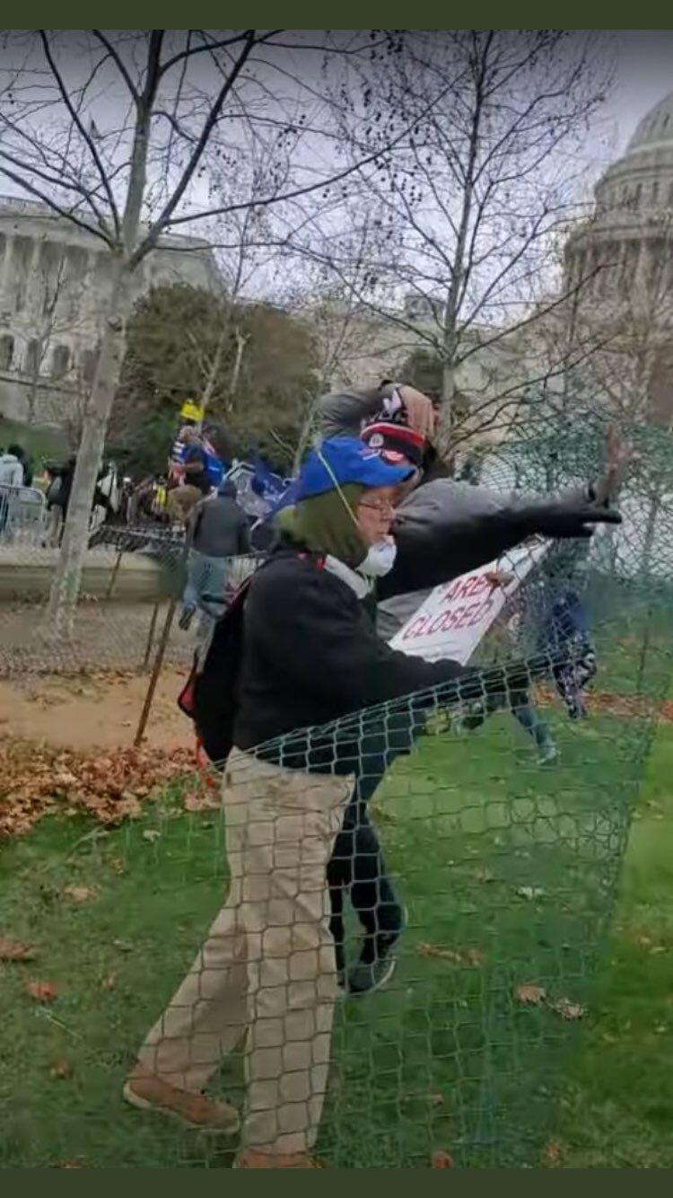 Click to enlarge ray epps capitol hill riot fence breach fbi