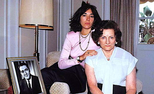 Click to enlarge Ghislaine and mom