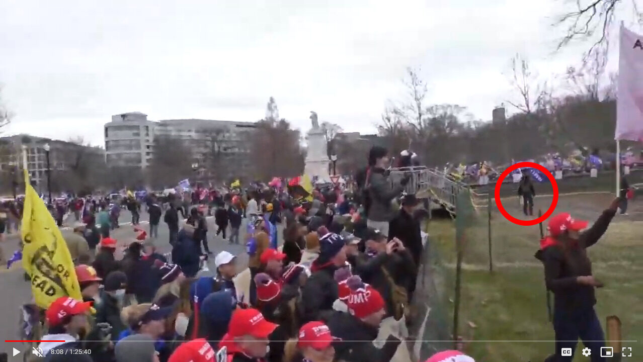 Click to enlarge black ski mask fence breach capitol hill riot fbi ray epps