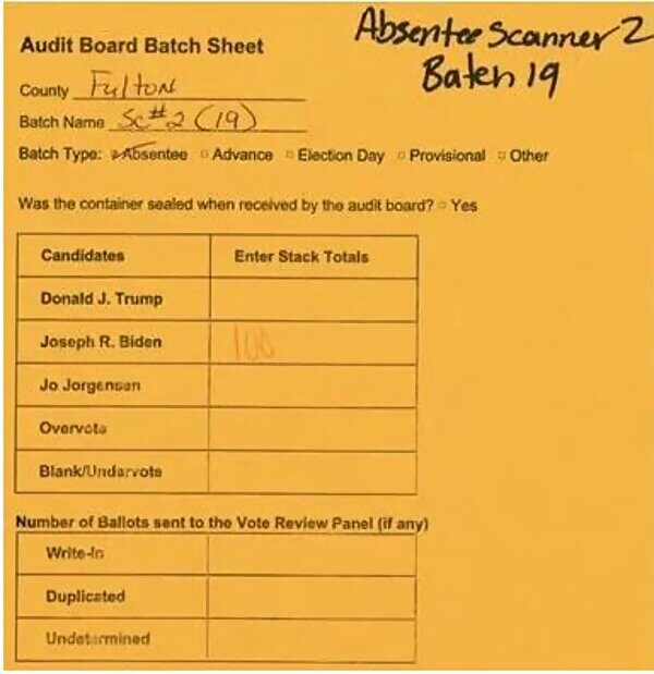 Click to enlarge tally sheet georgia election audit