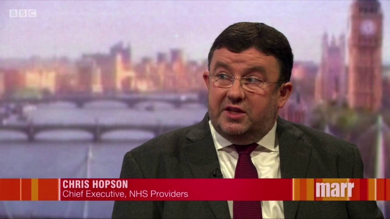 Chris Hopson NHS providers britain