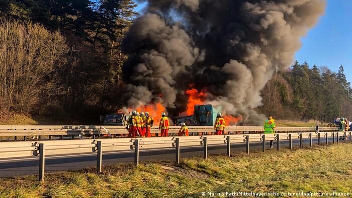truck crash us military