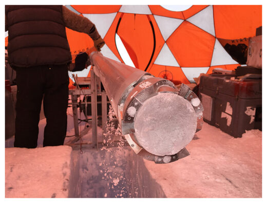 Click to enlarge Ice Core Drill