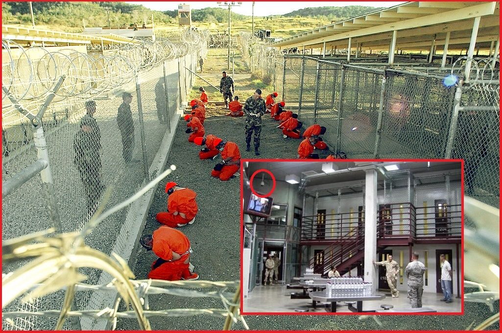 Click to enlarge guantanamo bay prison yard interior