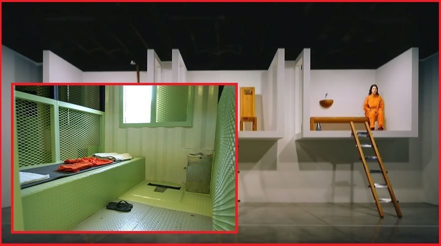 Click to enlarge Marina Abramović art installation guantanamo gitmo prison cell