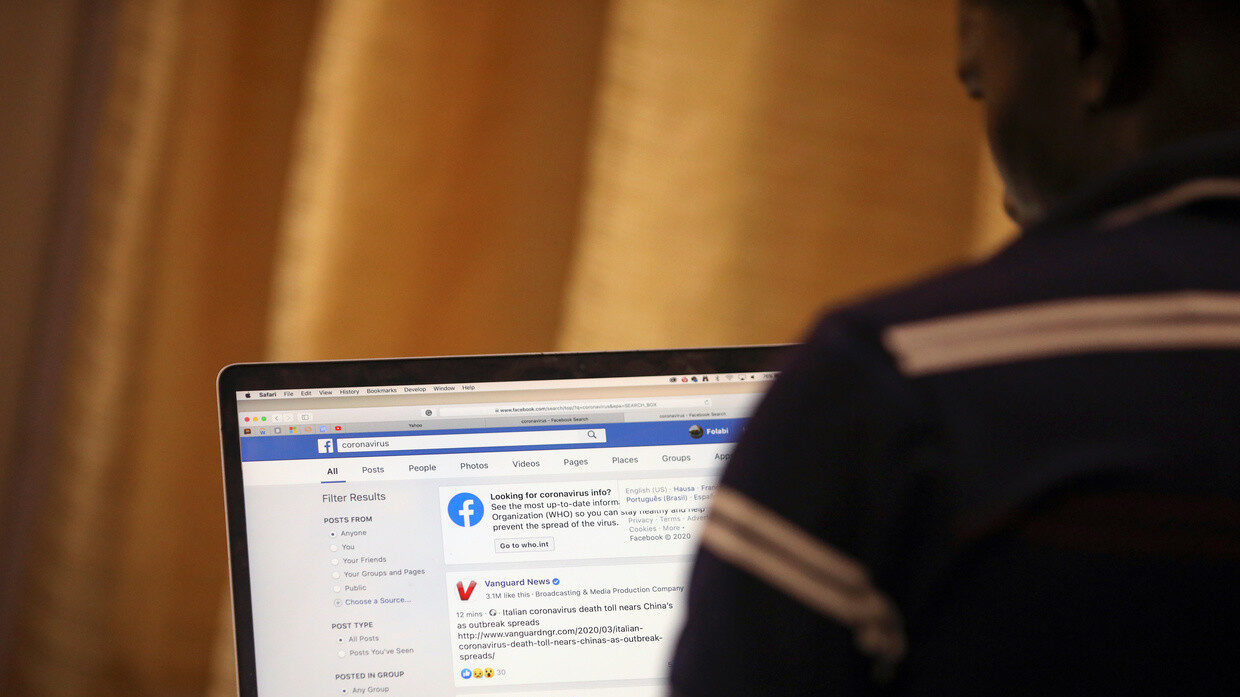 facebook warning covid censorship