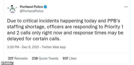 portland police response times longer