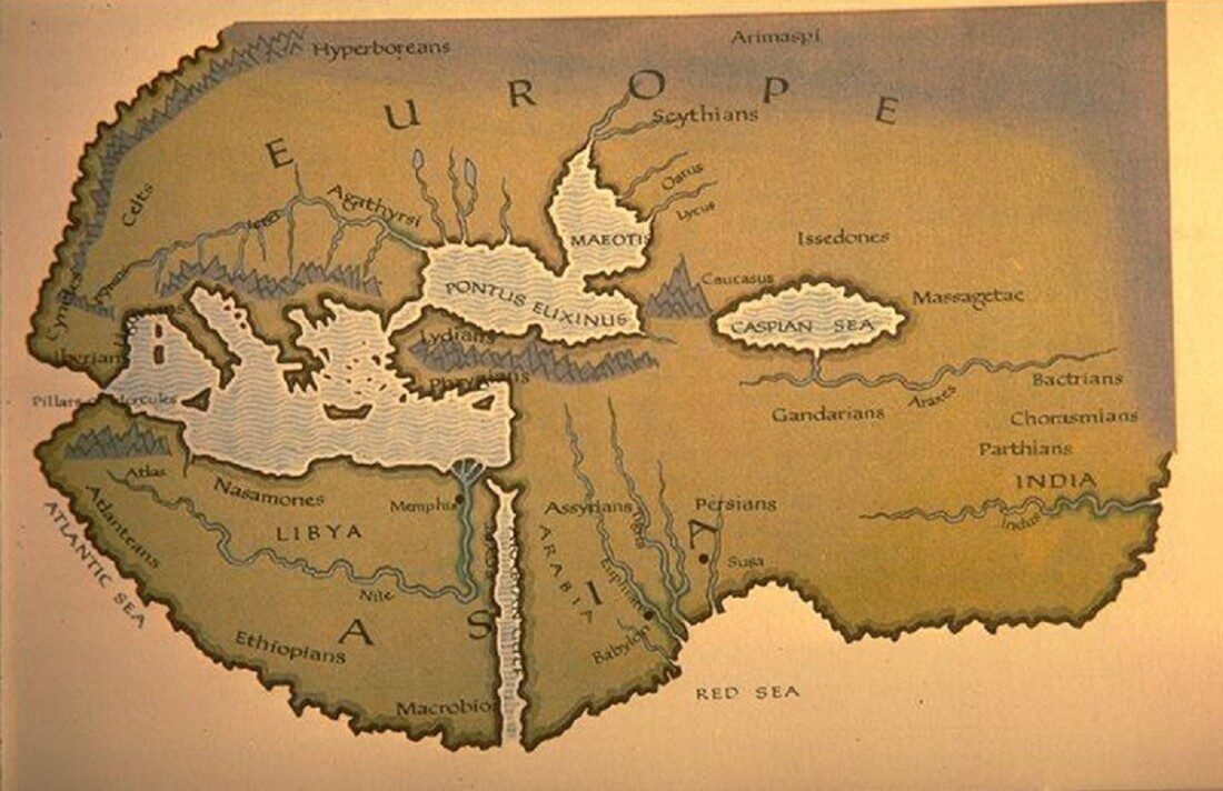 Click to enlarge Herodotos’ map