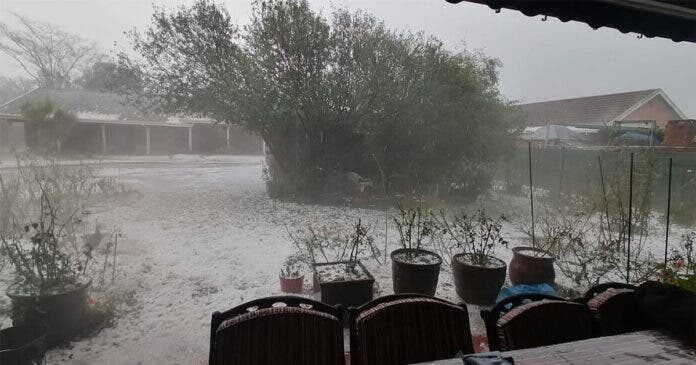 Click to enlarge Freak Storm Turns Pietermaritzburg Roads into Rivers,