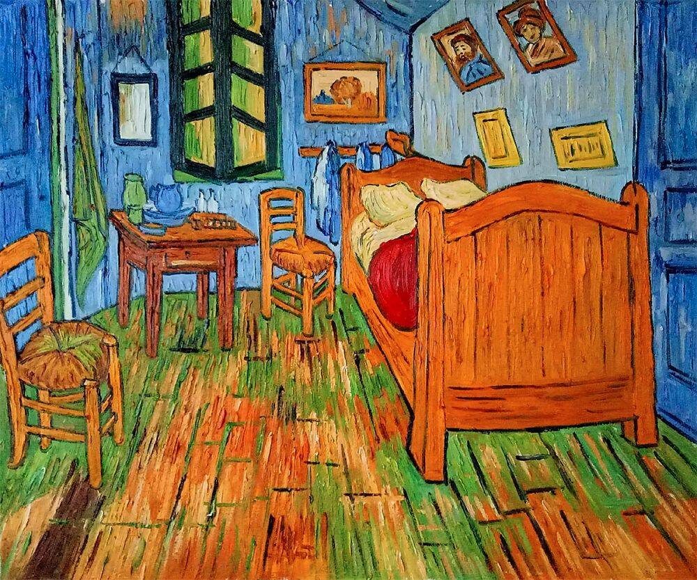 Click to enlarge bedroom at arles