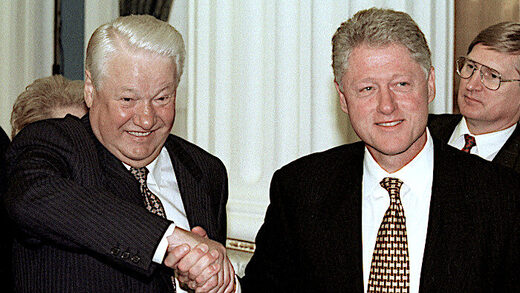 Yeltsin Clinton