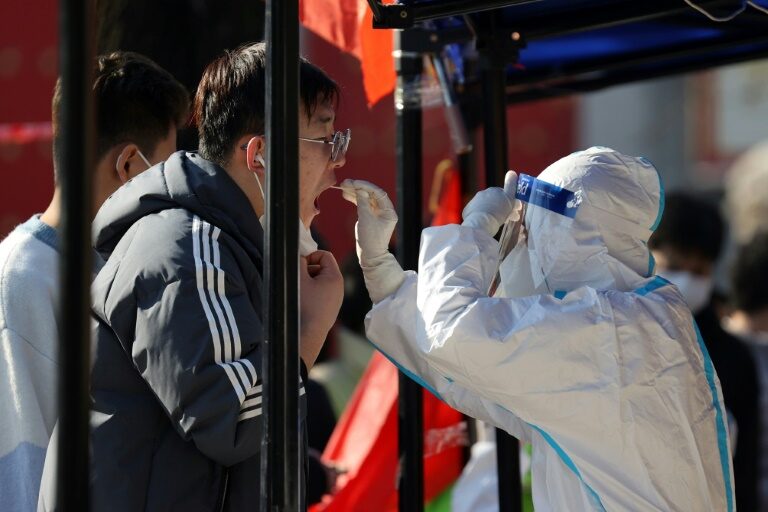 china lockdown covid hazmat