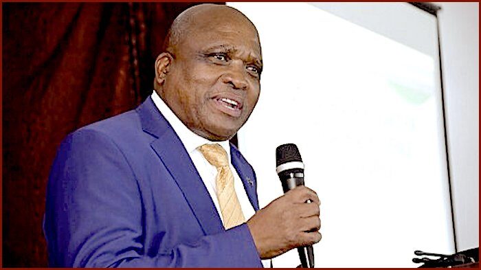 Health minister Phaahla
