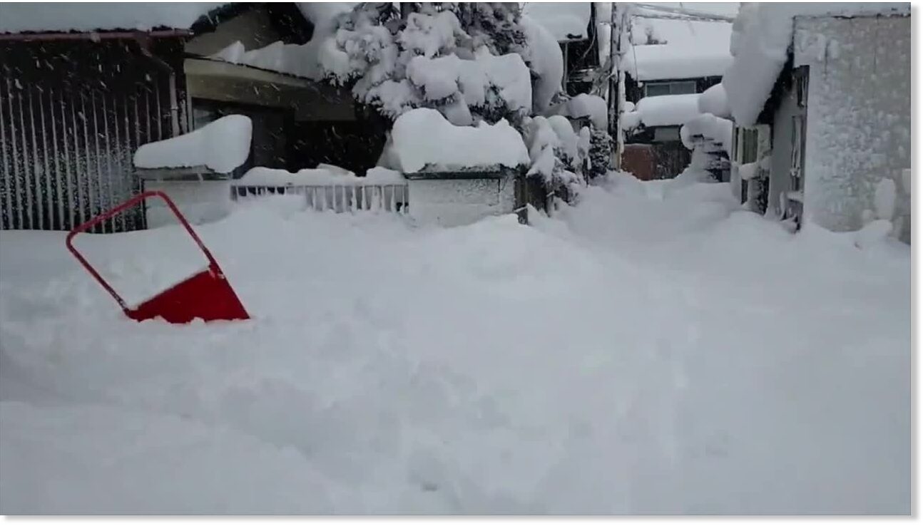 Record Snowfall Hits Japan Up To 28 Inches In 24 Hours — Earth