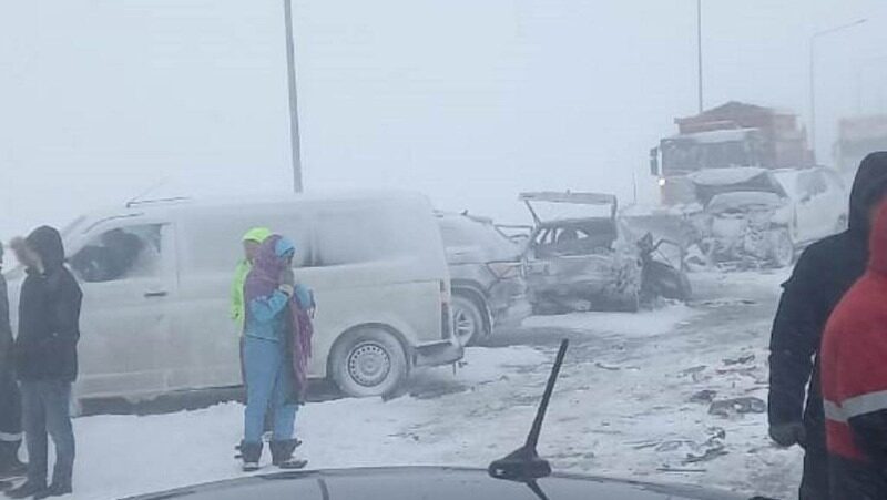 Massive road accident with fatalities occurred in Bashkiria due to snowstorm