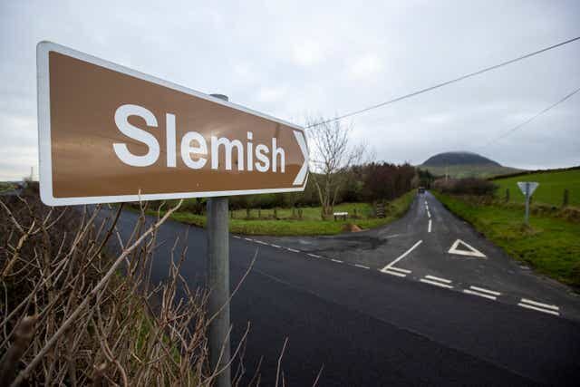 Click to enlarge Slemish